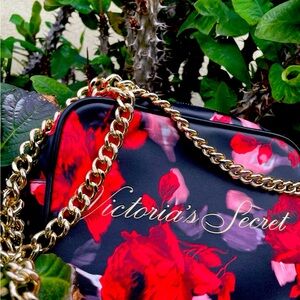 Victoria’s Secret 2019 limited edition holiday floral crossbody bag